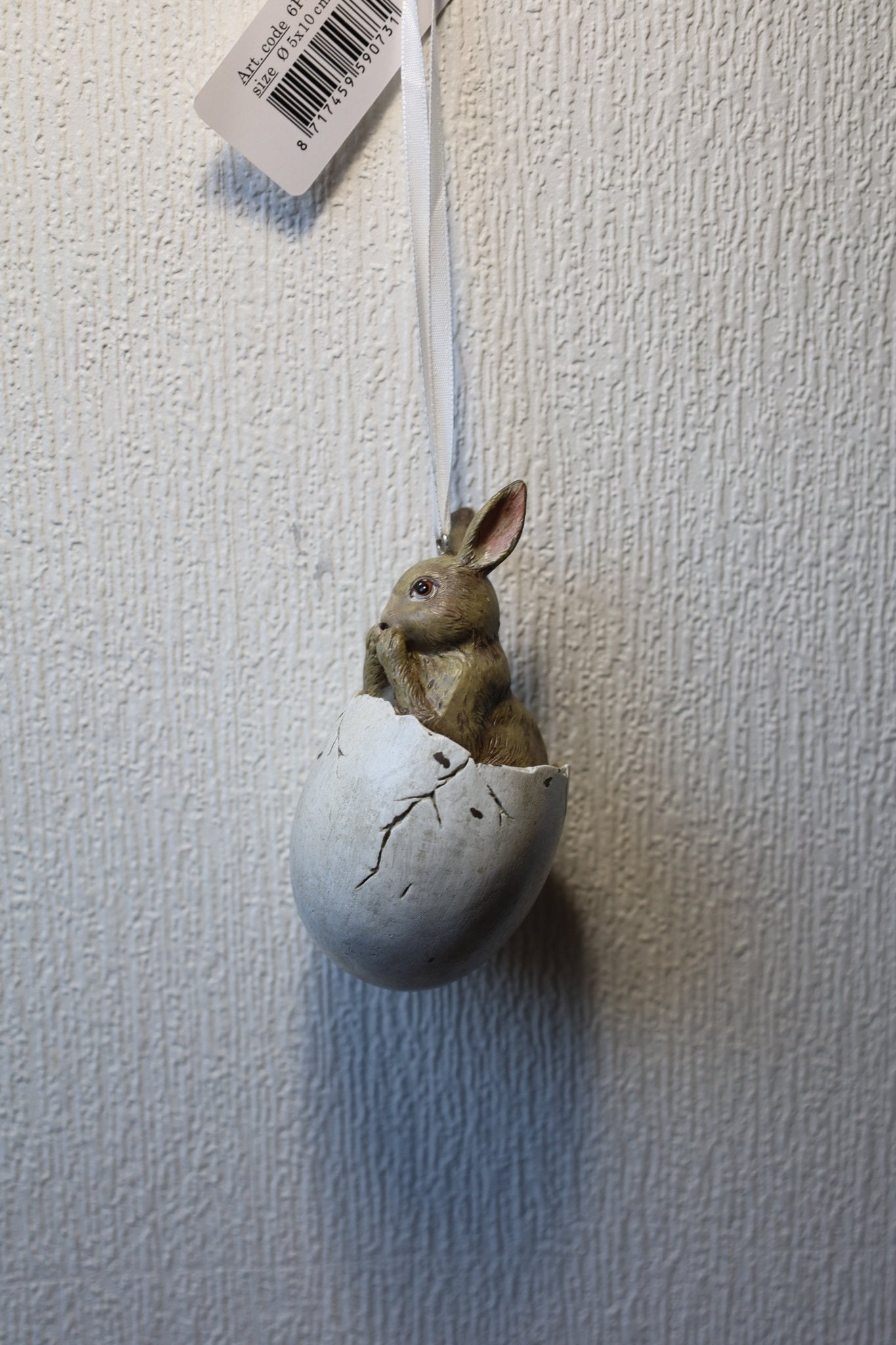 Häschen-Anhänger Ostern Braun 3er Set - Osterdeko Landhausstil {{ Shabby Chic und Landhaus Deko }} {{ www.Stein-Alt.de }}