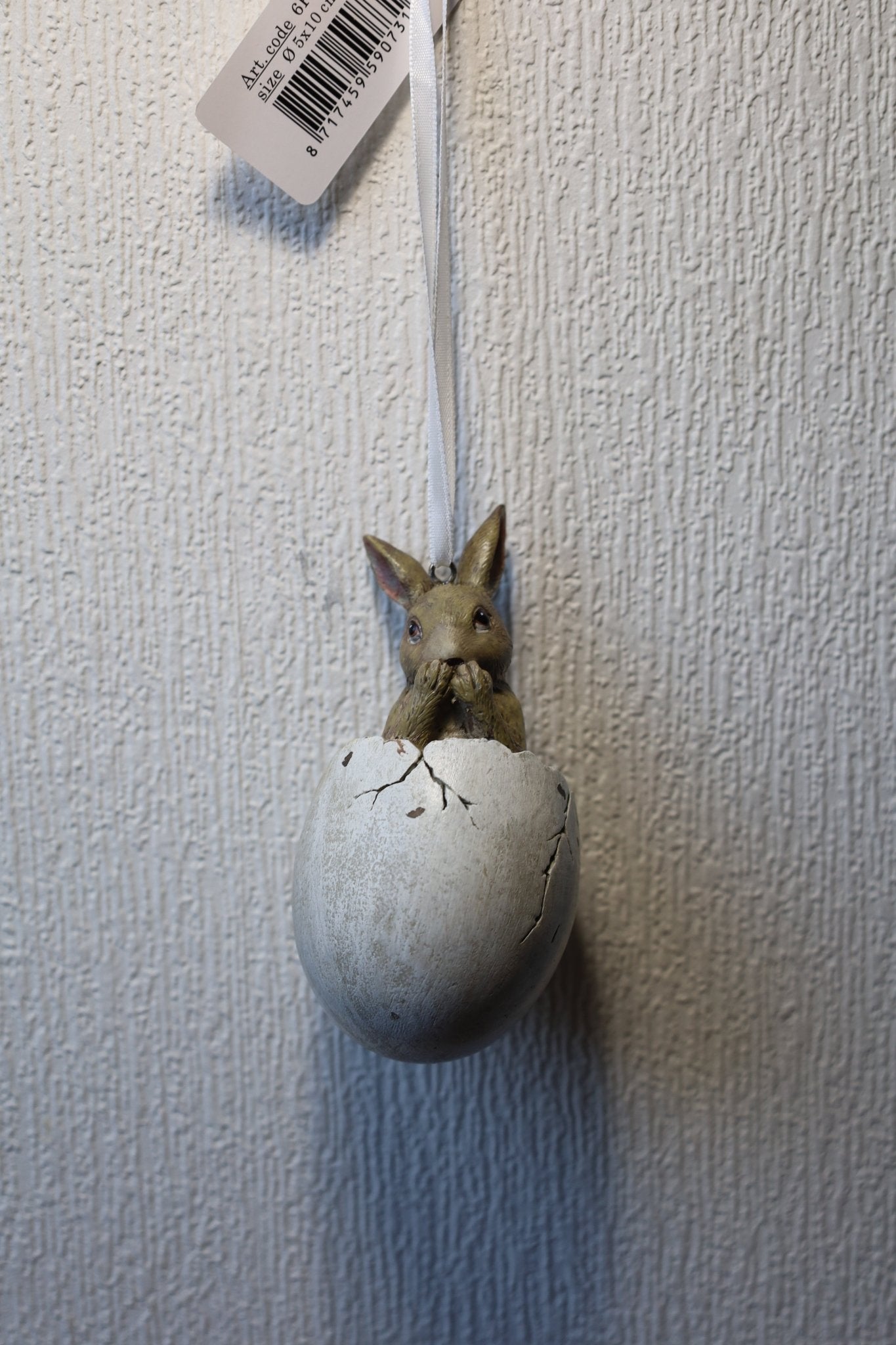 Häschen-Anhänger Ostern Braun 3er Set - Osterdeko Landhausstil {{ Shabby Chic und Landhaus Deko }} {{ www.Stein-Alt.de }}
