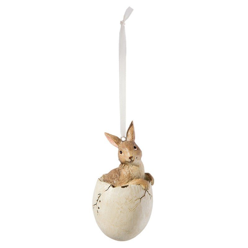 Häschen-Anhänger Ostern Braun 3er Set - Osterdeko Landhausstil {{ Shabby Chic und Landhaus Deko }} {{ www.Stein-Alt.de }}