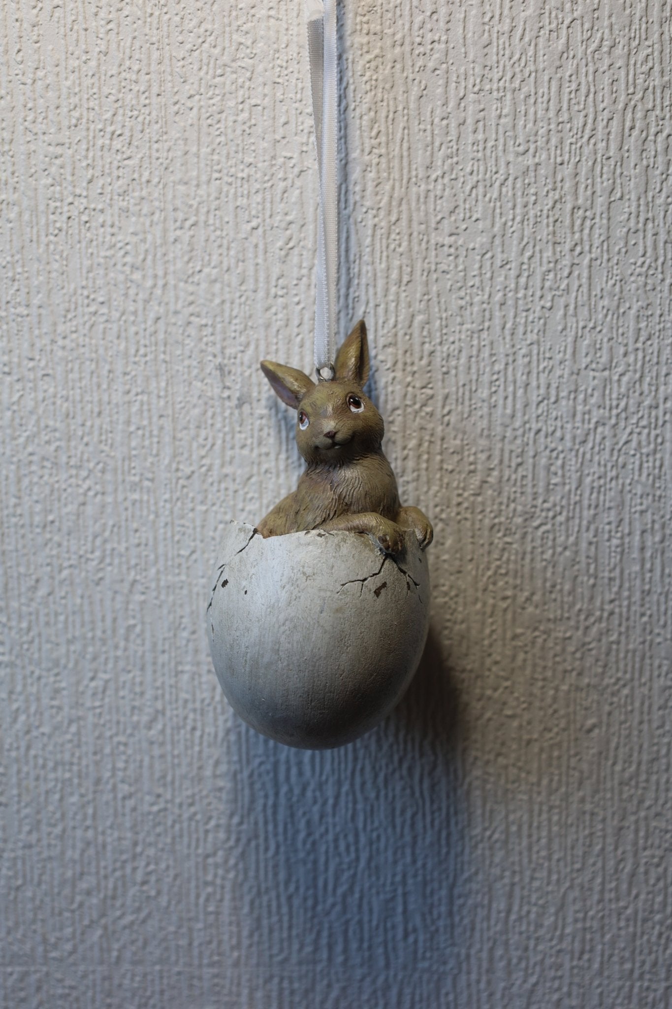 Häschen-Anhänger Ostern Braun 3er Set - Osterdeko Landhausstil {{ Shabby Chic und Landhaus Deko }} {{ www.Stein-Alt.de }}