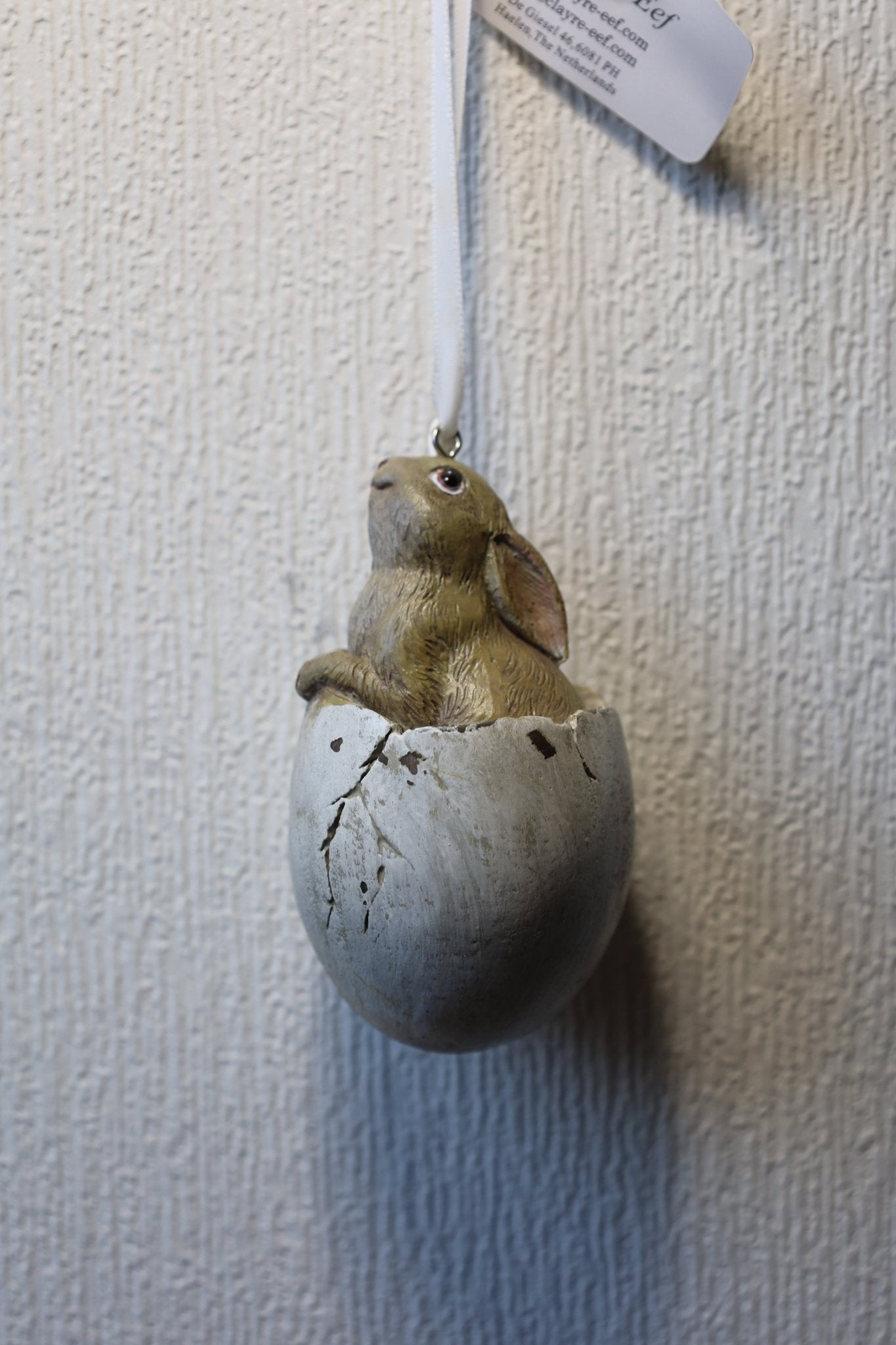 Häschen-Anhänger Ostern Braun 3er Set - Osterdeko Landhausstil {{ Shabby Chic und Landhaus Deko }} {{ www.Stein-Alt.de }}