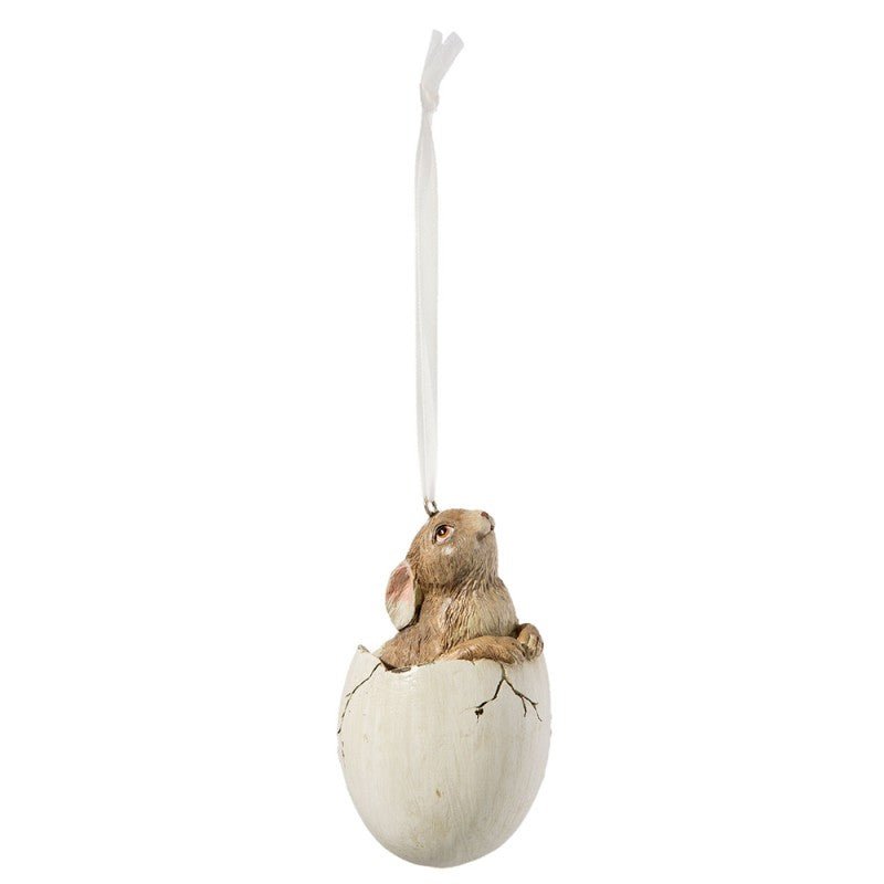 Häschen-Anhänger Ostern Braun 3er Set - Osterdeko Landhausstil {{ Shabby Chic und Landhaus Deko }} {{ www.Stein-Alt.de }}