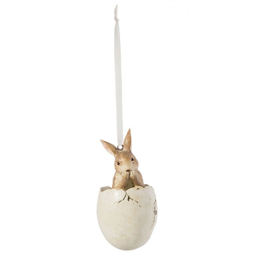 Häschen-Anhänger Ostern Braun 3er Set - Osterdeko Landhausstil {{ Shabby Chic und Landhaus Deko }} {{ www.Stein-Alt.de }}