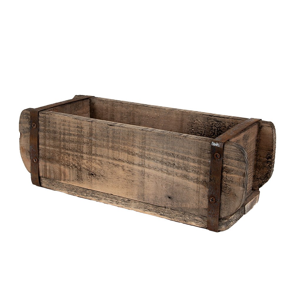 Holz-Ziegelform gebraucht - 1er, 2er, 3er - Vintage Deko Landhausstil {{ Shabby Chic und Landhaus Deko }} {{ www.Stein-Alt.de }}