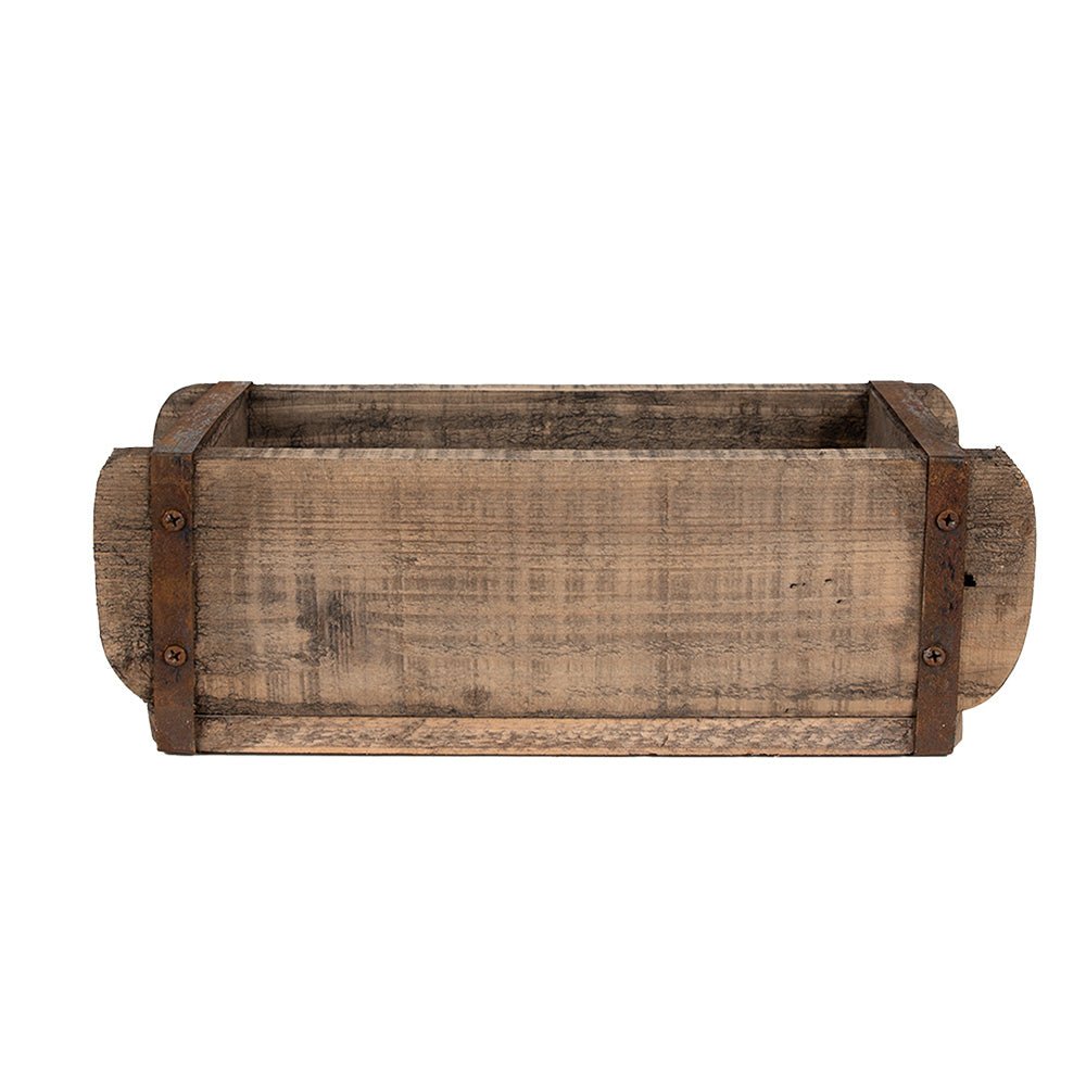 Holz-Ziegelform gebraucht - 1er, 2er, 3er - Vintage Deko Landhausstil {{ Shabby Chic und Landhaus Deko }} {{ www.Stein-Alt.de }}