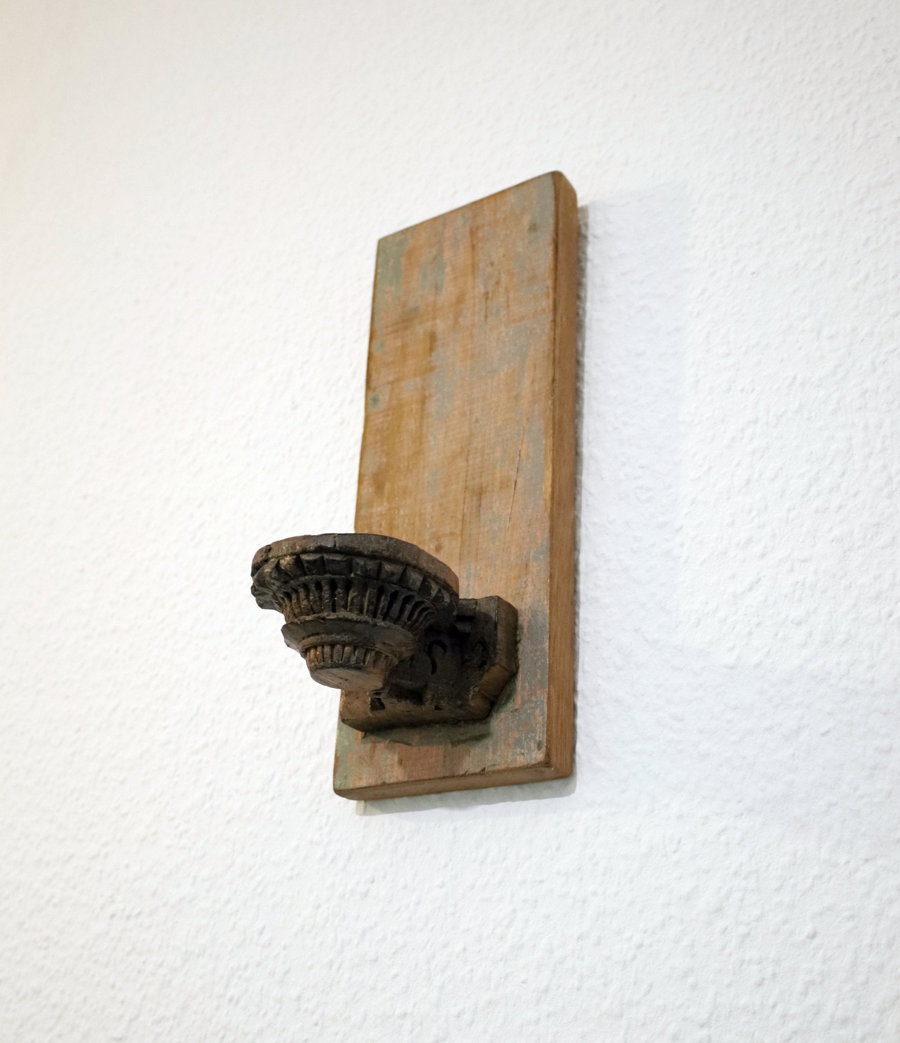 Kerzenständer Wand Altholz - Einzigartiger Kerzenhalter im Landhausstil {{ Shabby Chic und Landhaus Deko }} {{ www.Stein-Alt.de }}
