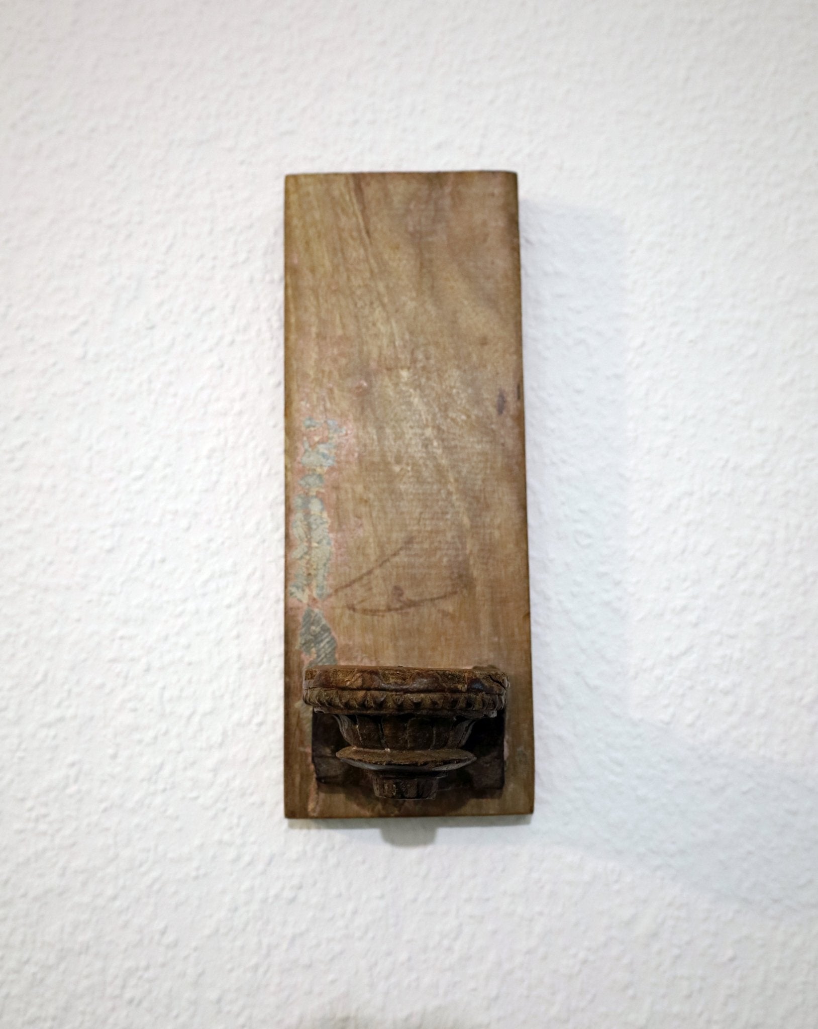 Kerzenständer Wand Altholz - Einzigartiger Kerzenhalter im Landhausstil {{ Shabby Chic und Landhaus Deko }} {{ www.Stein-Alt.de }}