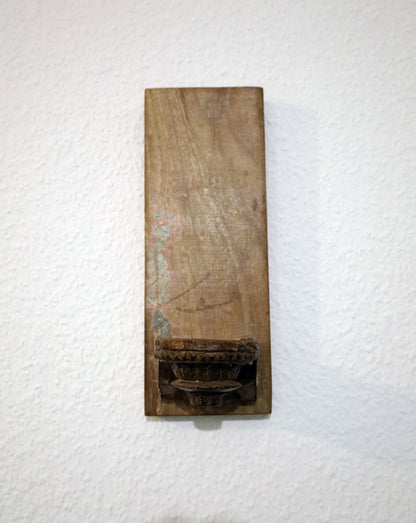 Kerzenhalter für die Wand Kerzenständer Wand Altholz – Einzigartiger Kerzenhalter im Landhausstil Shabby Chic und Landhaus Deko bei www.Stein-Alt.de