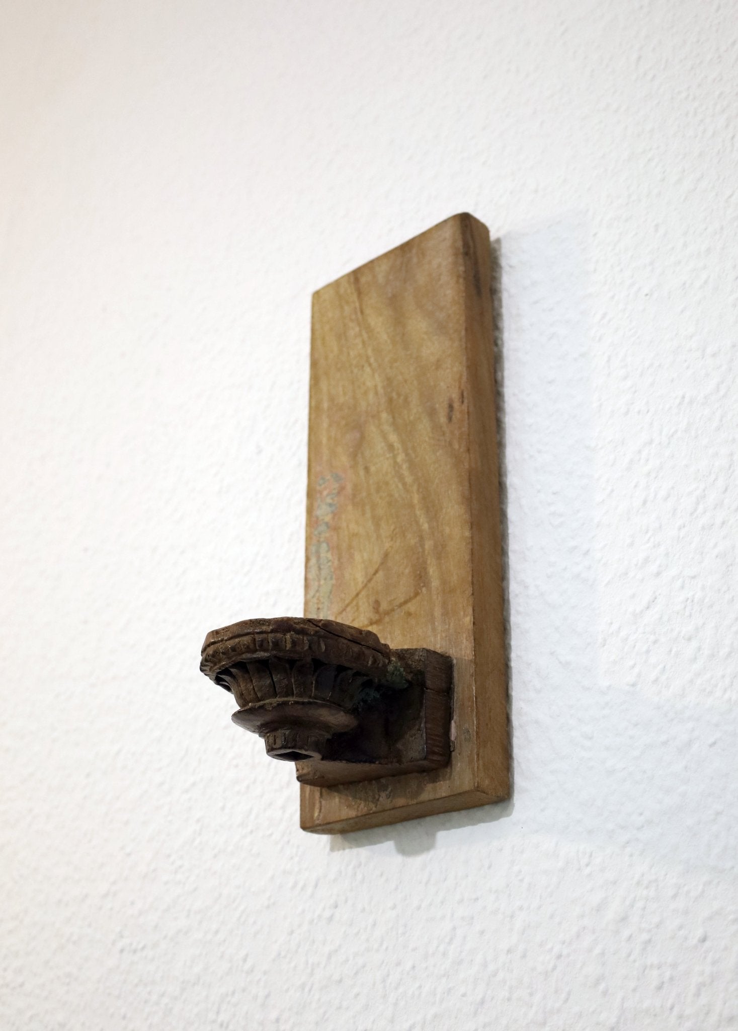 Kerzenständer Wand Altholz - Einzigartiger Kerzenhalter im Landhausstil {{ Shabby Chic und Landhaus Deko }} {{ www.Stein-Alt.de }}
