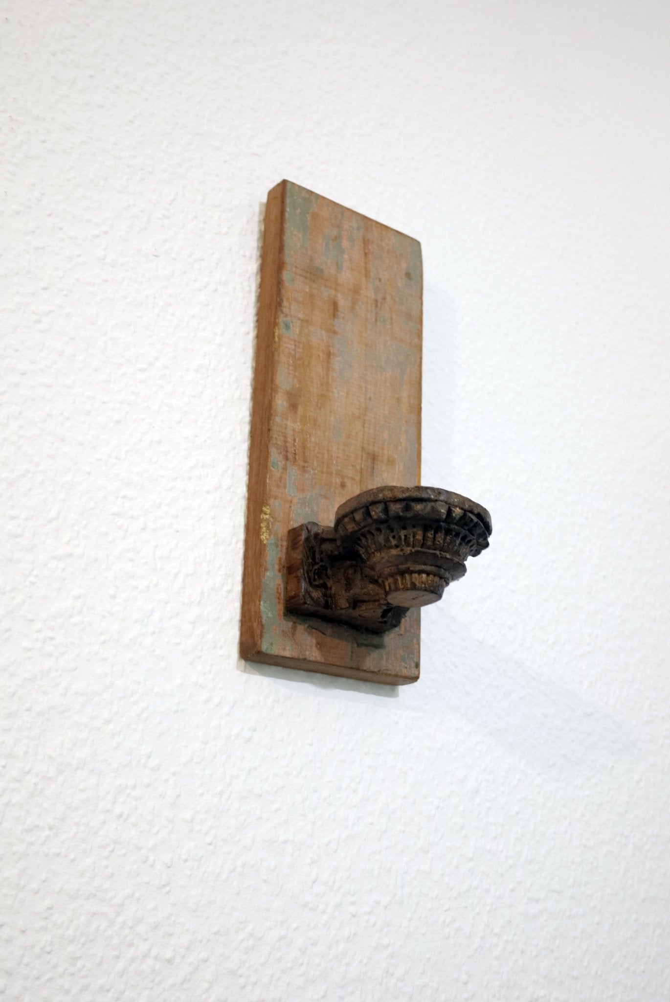 Kerzenständer Wand Altholz - Einzigartiger Kerzenhalter im Landhausstil {{ Shabby Chic und Landhaus Deko }} {{ www.Stein-Alt.de }}