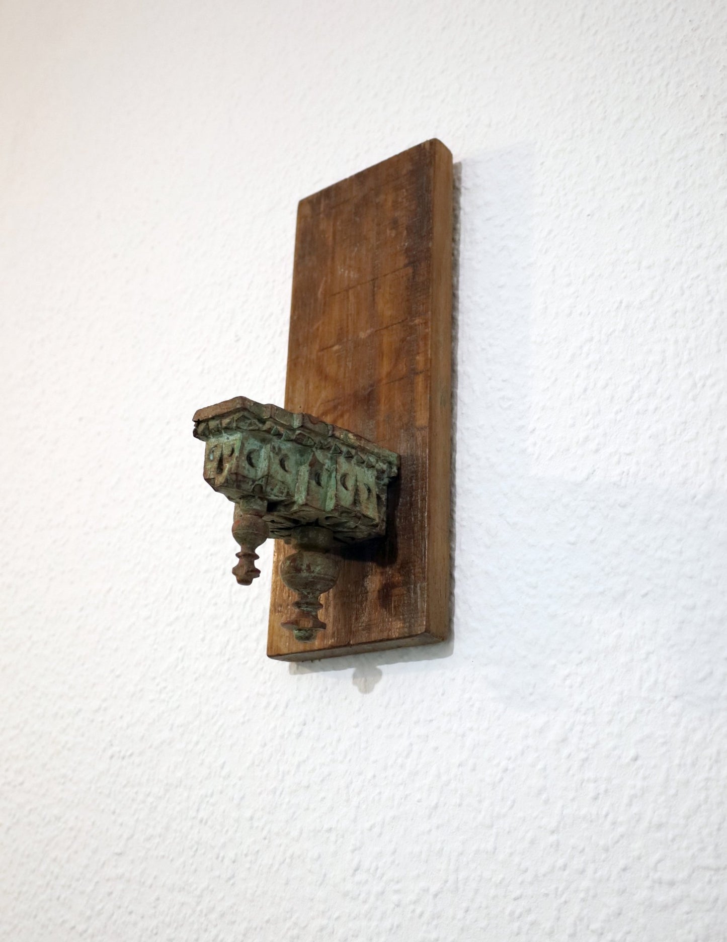 Kerzenständer Wand Altholz - Einzigartiger Kerzenhalter im Landhausstil {{ Shabby Chic und Landhaus Deko }} {{ www.Stein-Alt.de }}