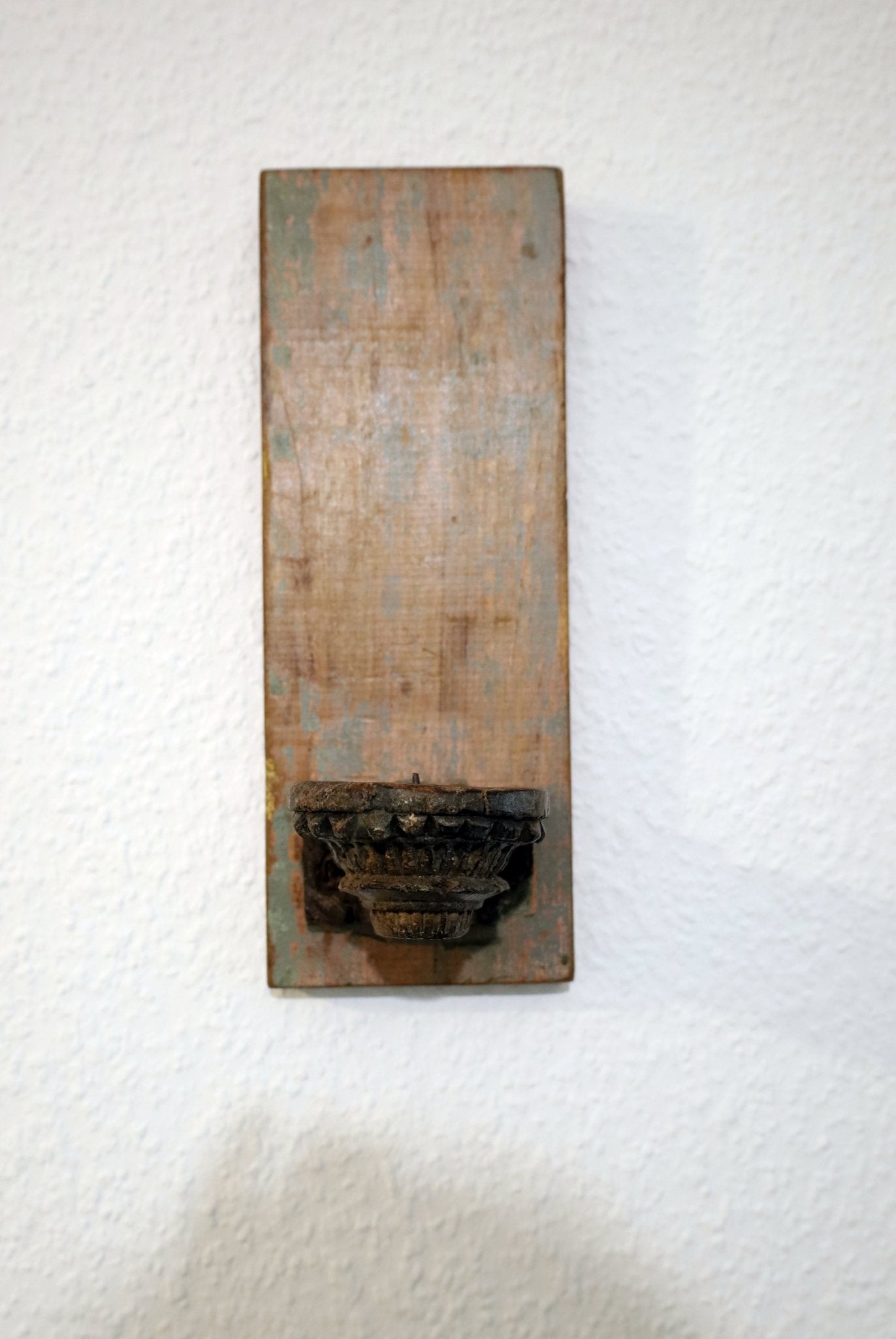 Kerzenständer Wand Altholz - Einzigartiger Kerzenhalter im Landhausstil {{ Shabby Chic und Landhaus Deko }} {{ www.Stein-Alt.de }}