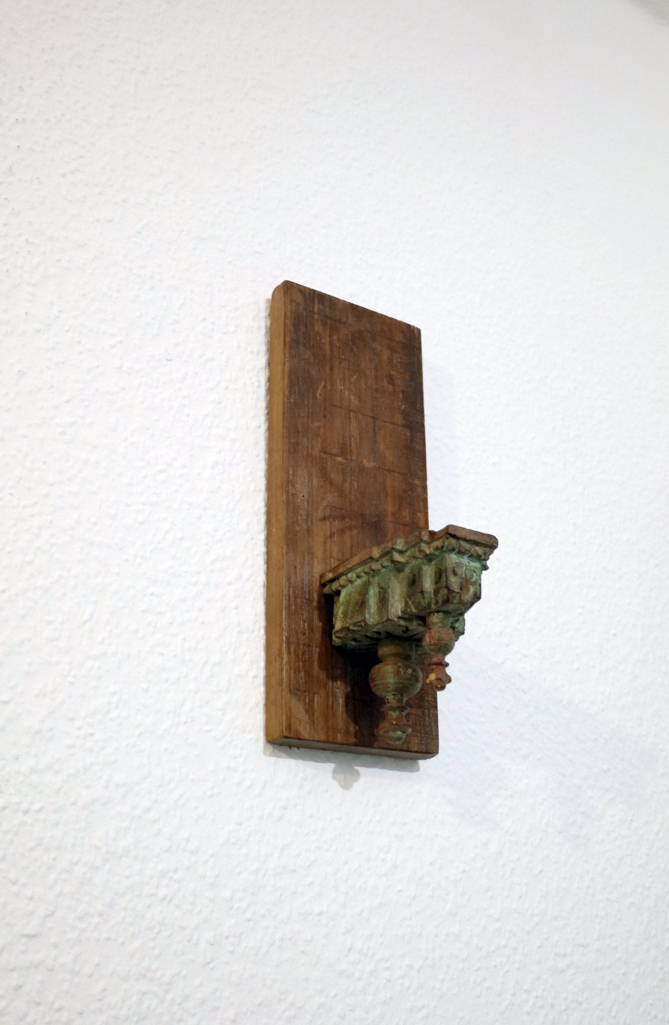 Kerzenständer Wand Altholz - Einzigartiger Kerzenhalter im Landhausstil {{ Shabby Chic und Landhaus Deko }} {{ www.Stein-Alt.de }}