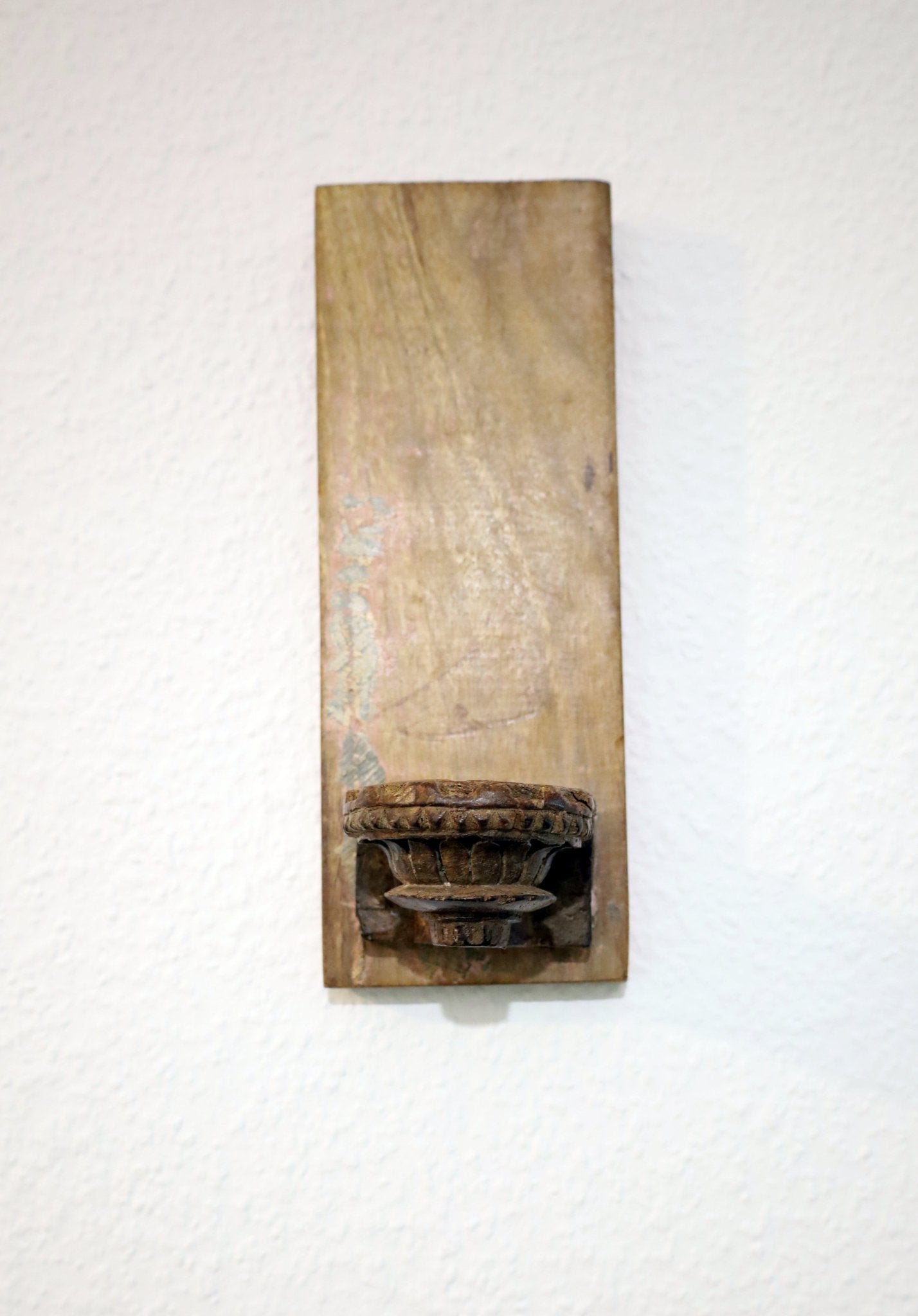 Kerzenständer Wand Altholz - Einzigartiger Kerzenhalter im Landhausstil {{ Shabby Chic und Landhaus Deko }} {{ www.Stein-Alt.de }}