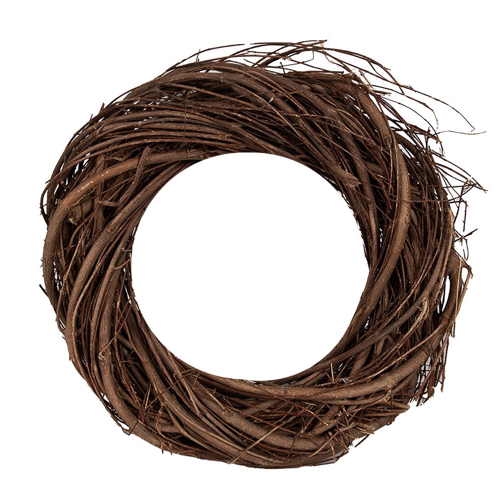 Kranz aus Weidenruten Natur braun - Adventskranz Rohling aus Holz - Ø 25-50 cm {{ Shabby Chic und Landhaus Deko }} {{ www.Stein-Alt.de }}