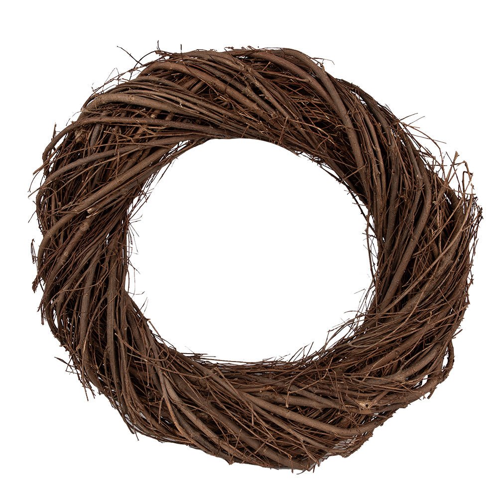 Kranz aus Weidenruten Natur braun - Adventskranz Rohling aus Holz - Ø 25-50 cm {{ Shabby Chic und Landhaus Deko }} {{ www.Stein-Alt.de }}
