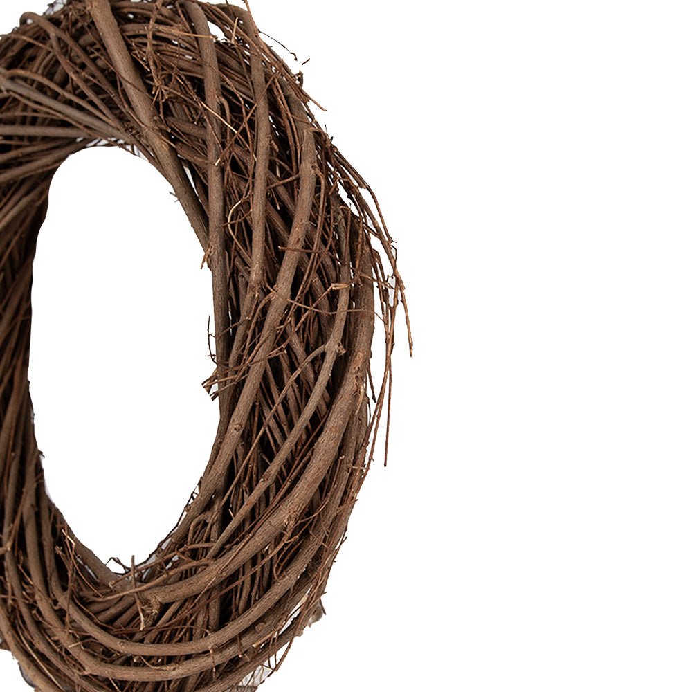 Kranz aus Weidenruten Natur braun - Adventskranz Rohling aus Holz - Ø 25-50 cm {{ Shabby Chic und Landhaus Deko }} {{ www.Stein-Alt.de }}