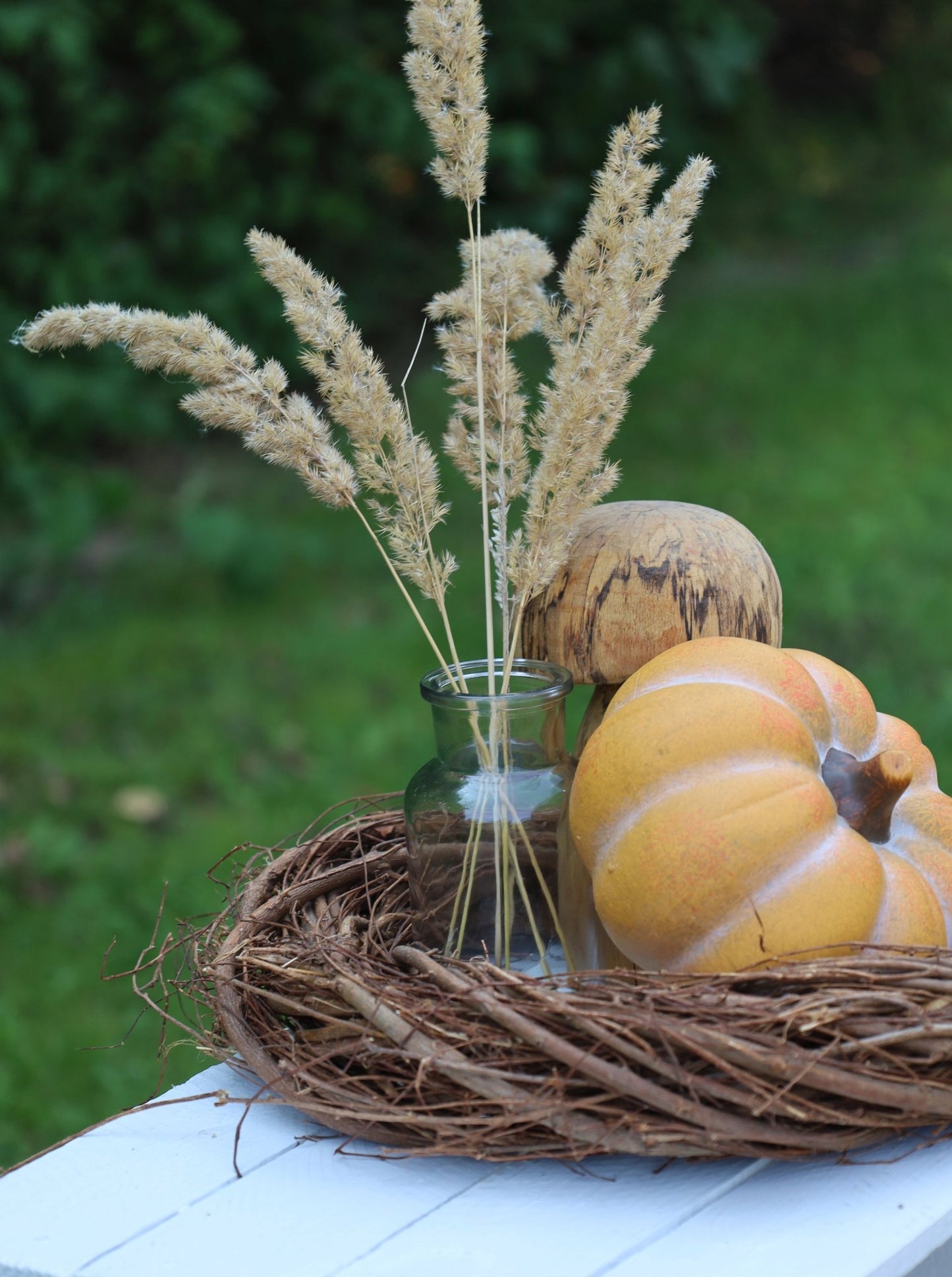 Kürbis Dekoration Herbst - Keramik Orange, Clayre & Eef {{ Shabby Chic und Landhaus Deko }} {{ www.Stein-Alt.de }}