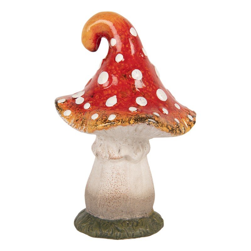Märchenhafte Keramik-Pilze – Herbstdekoration Fliegenpilz | Clayre & Eef {{ Shabby Chic und Landhaus Deko }} {{ www.Stein-Alt.de }}