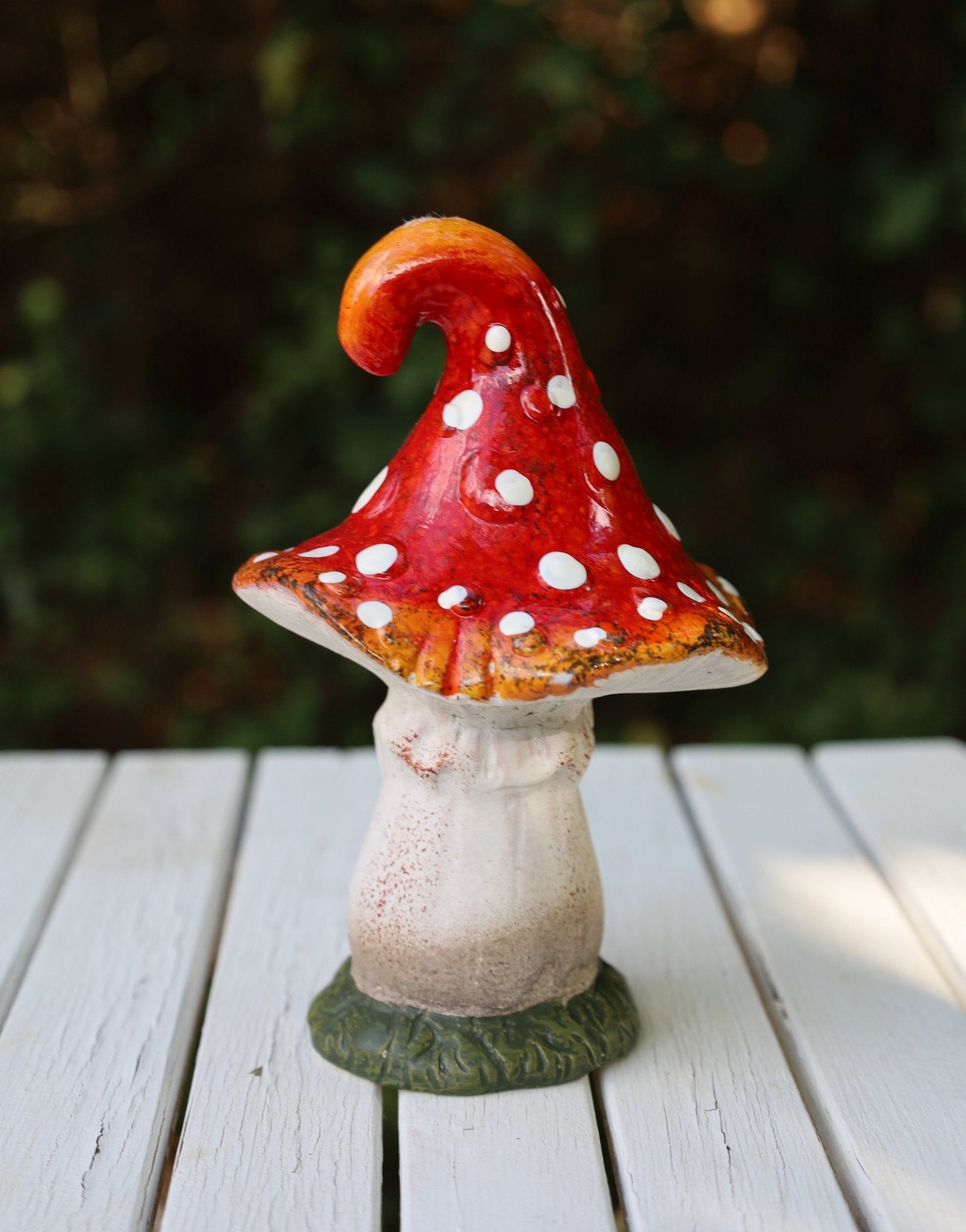 Märchenhafte Keramik-Pilze – Herbstdekoration Fliegenpilz | Clayre & Eef {{ Shabby Chic und Landhaus Deko }} {{ www.Stein-Alt.de }}