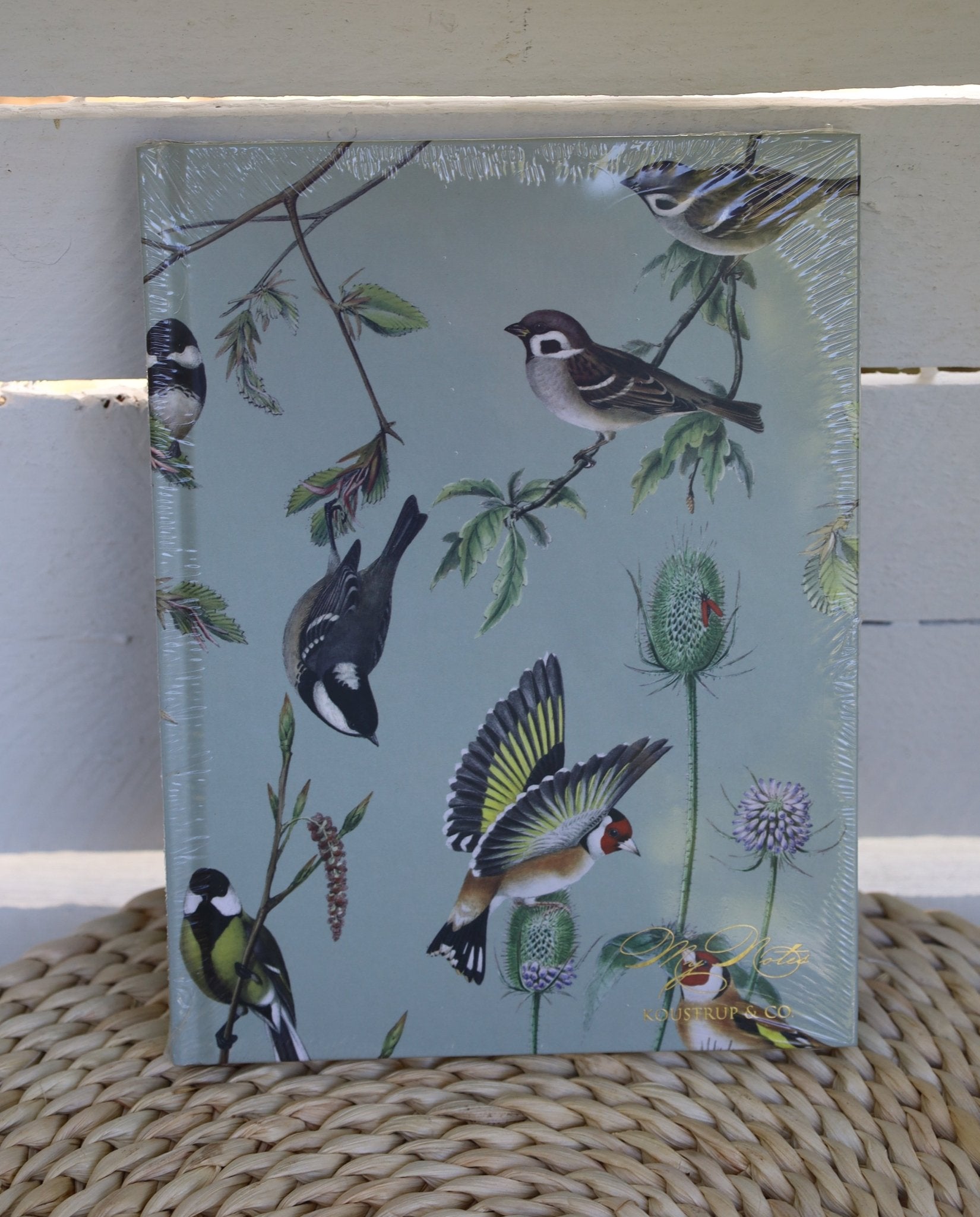 Notizbuch DIN A5 – Flower Garden Kollektion mit Blumen- oder Vogelmotiven {{ Shabby Chic und Landhaus Deko }} {{ www.Stein-Alt.de }}