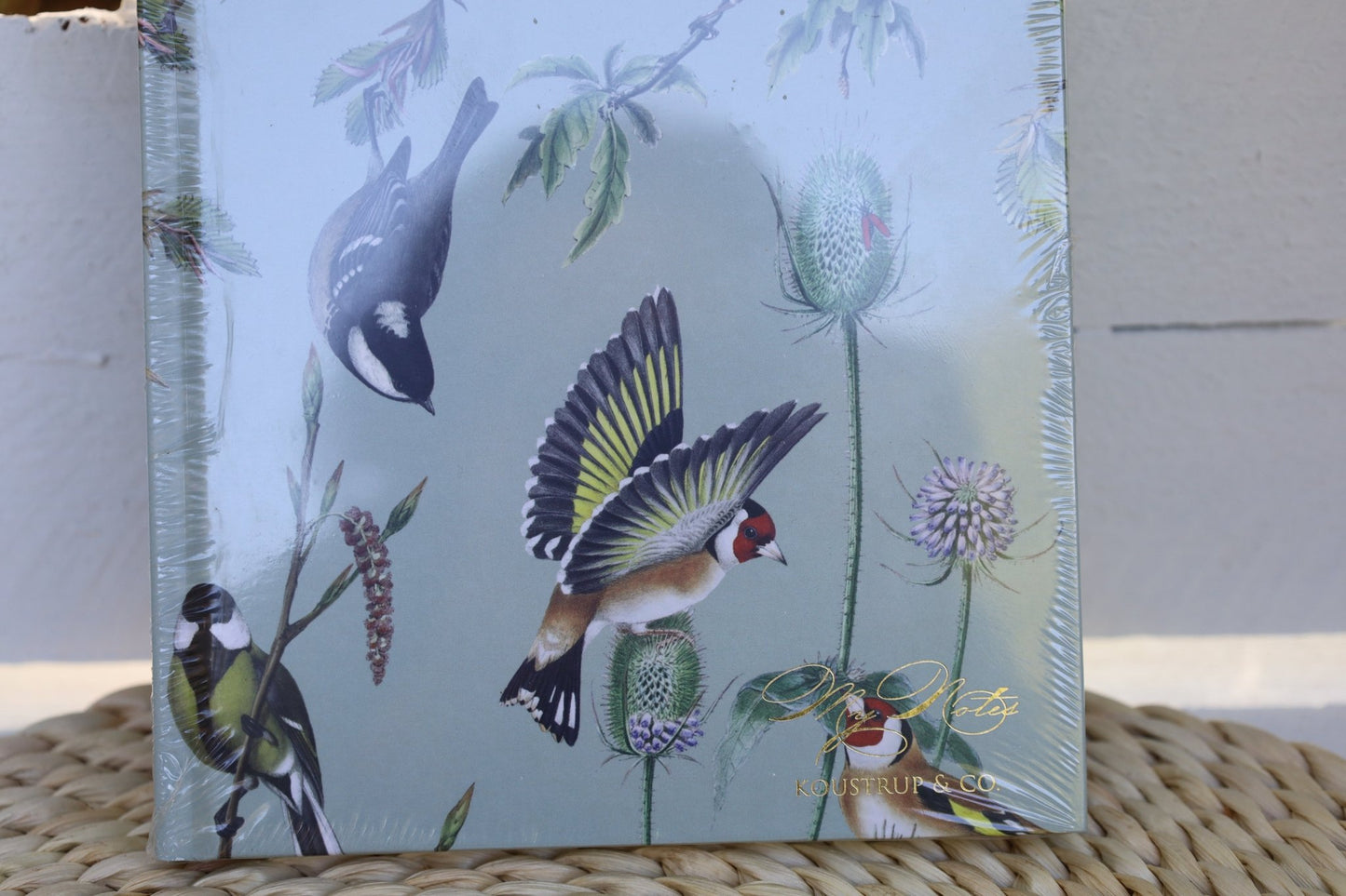 Notizbuch DIN A5 – Flower Garden Kollektion mit Blumen- oder Vogelmotiven {{ Shabby Chic und Landhaus Deko }} {{ www.Stein-Alt.de }}
