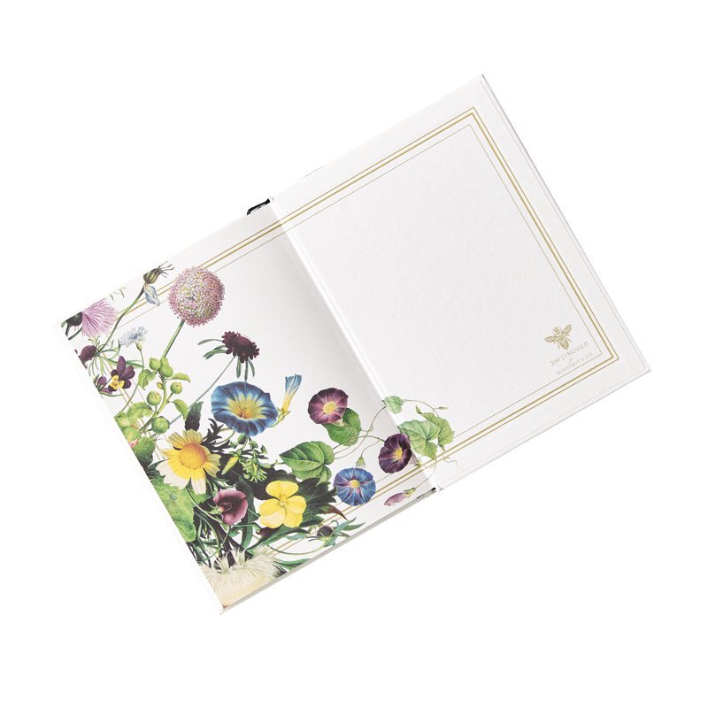 Notizbuch DIN A5 – Flower Garden Kollektion mit Blumen- oder Vogelmotiven {{ Shabby Chic und Landhaus Deko }} {{ www.Stein-Alt.de }}