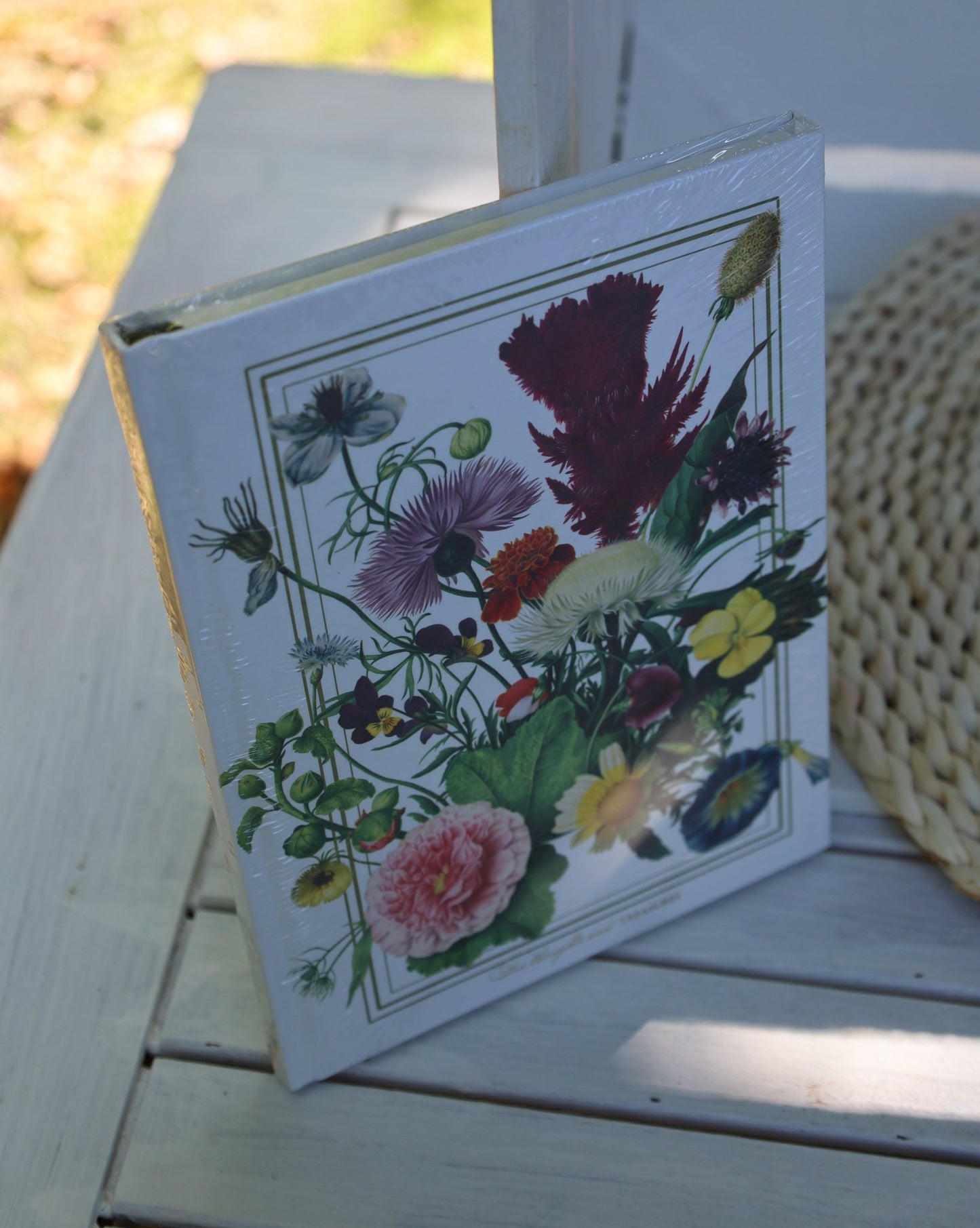Notizbuch DIN A5 – Flower Garden Kollektion mit Blumen- oder Vogelmotiven {{ Shabby Chic und Landhaus Deko }} {{ www.Stein-Alt.de }}