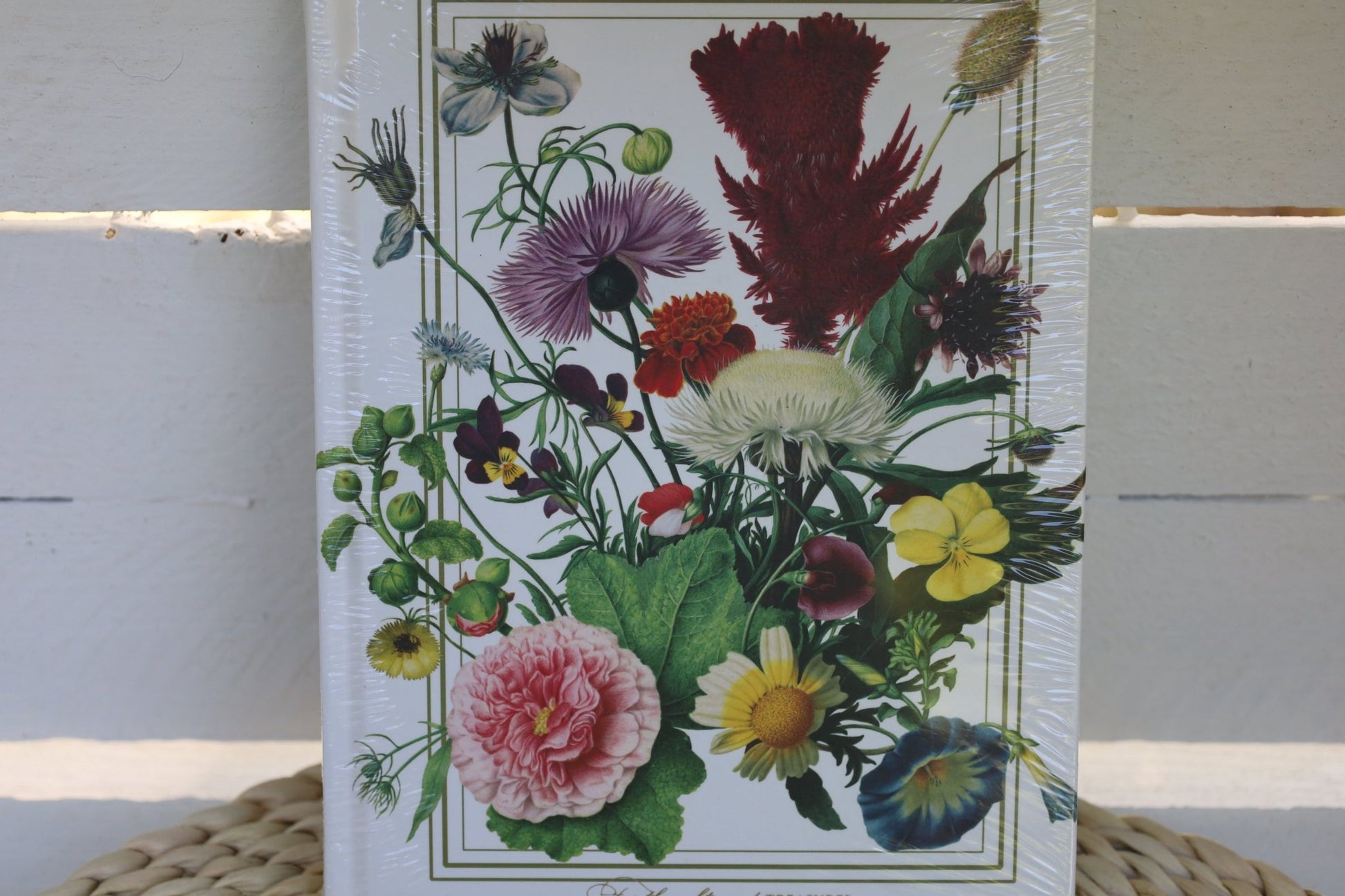 Notizbuch DIN A5 – Flower Garden Kollektion mit Blumen- oder Vogelmotiven {{ Shabby Chic und Landhaus Deko }} {{ www.Stein-Alt.de }}