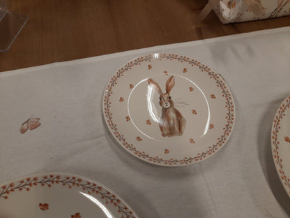 Geschirr Oster Geschirr Porzellan mit Hasen-Motiv – Teller, Tasse & Schale Landhaus-Stil Shabby Chic und Landhaus Deko bei www.Stein-Alt.de