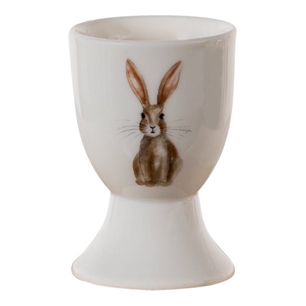 Oster Geschirr Porzellan mit Hasen-Motiv – Teller, Tasse & Schale Landhaus-Stil Eierbecher {{ Shabby Chic und Landhaus Deko }} {{ www.Stein-Alt.de }}