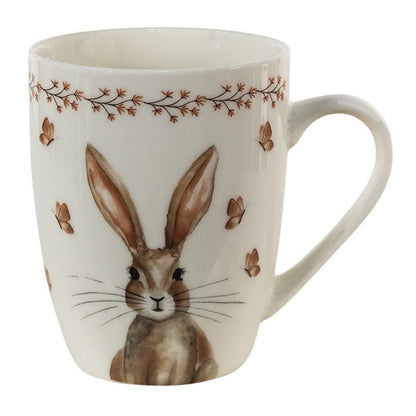 Geschirr Oster Geschirr Porzellan mit Hasen-Motiv – Teller, Tasse & Schale Landhaus-Stil Tasse Shabby Chic und Landhaus Deko bei www.Stein-Alt.de
