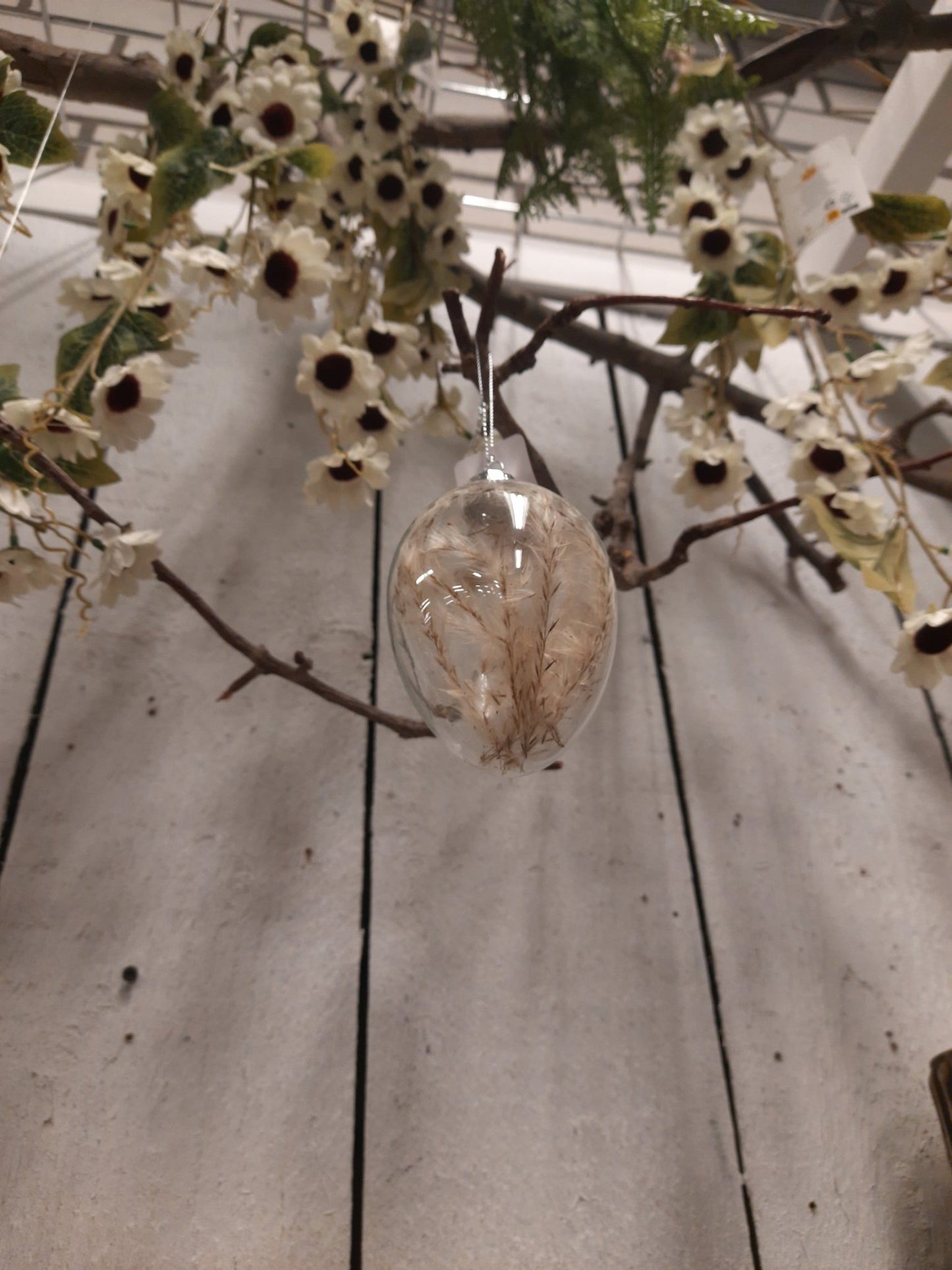 Ostereier Glas 3er Set – Gefüllt mit Trockenblumen – Frühlingsdeko Landhaus {{ Shabby Chic und Landhaus Deko }} {{ www.Stein-Alt.de }}