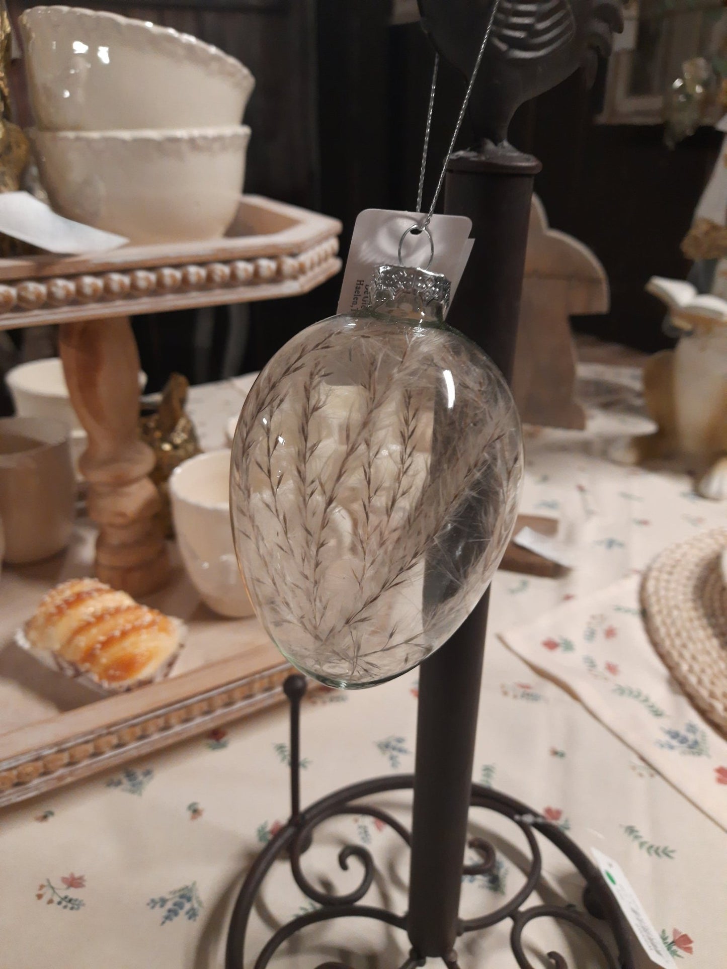 Ostereier Glas 3er Set – Gefüllt mit Trockenblumen – Frühlingsdeko Landhaus {{ Shabby Chic und Landhaus Deko }} {{ www.Stein-Alt.de }}