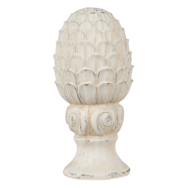 Pinienzapfen Terracotta | Garten-Deko Landhausstil für Balkon & Garten Groß {{ Shabby Chic und Landhaus Deko }} {{ www.Stein-Alt.de }}