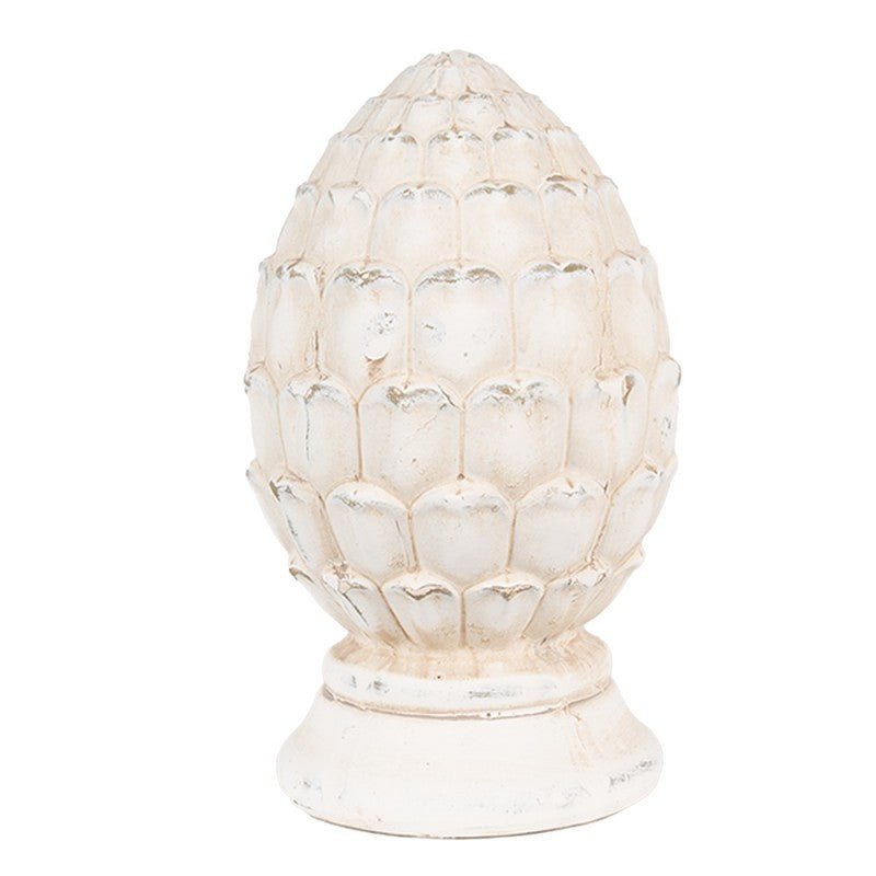 Pinienzapfen Terracotta | Garten-Deko Landhausstil für Balkon & Garten Klein {{ Shabby Chic und Landhaus Deko }} {{ www.Stein-Alt.de }}