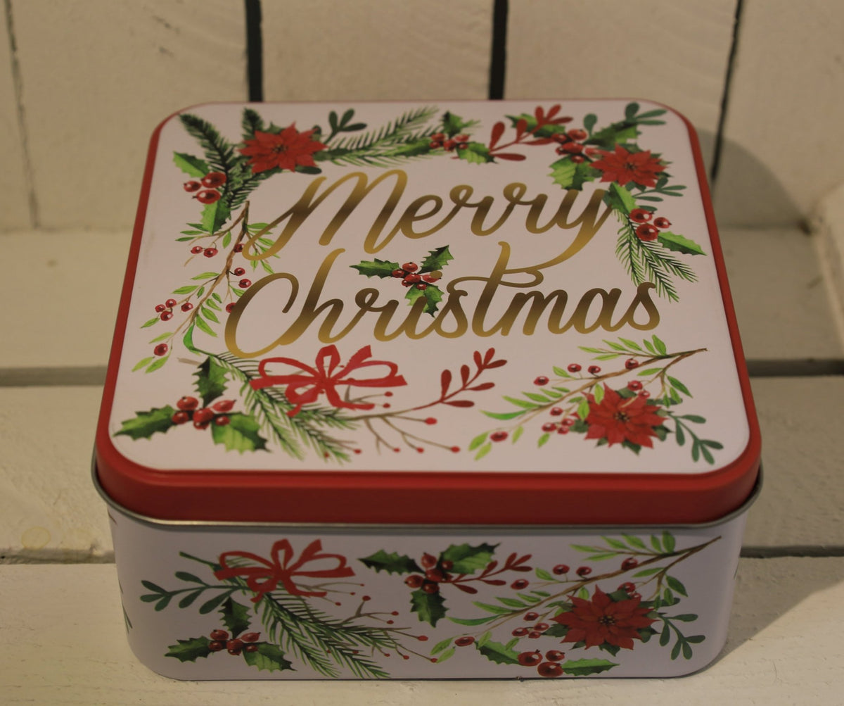 Plätzchendosen 3er Set Metall Weihnachten | Merry Christmas Keksdosen