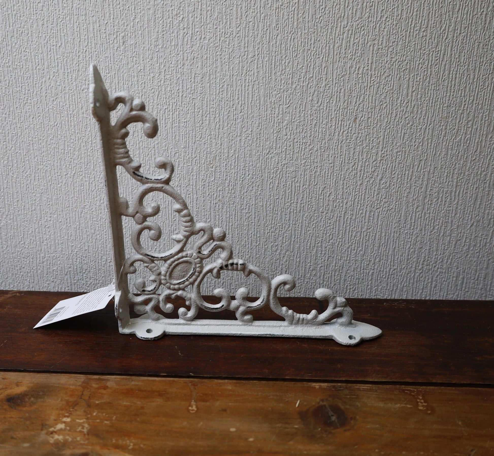 Regalkonsole Eisen Weiß – Wandhalterung Landhausstil {{ Shabby Chic und Landhaus Deko }} {{ www.Stein-Alt.de }}