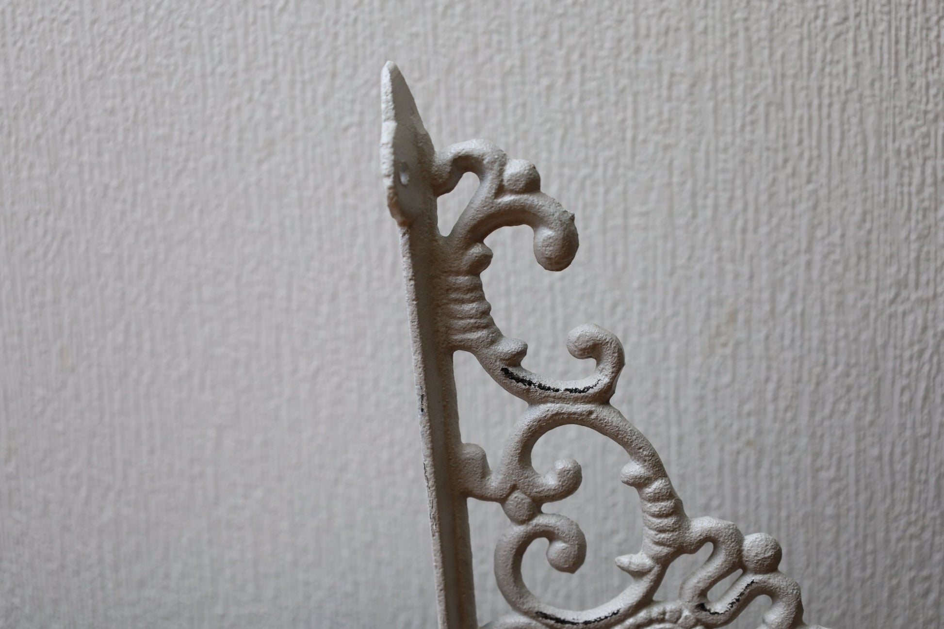 Regalkonsole Eisen Weiß – Wandhalterung Landhausstil {{ Shabby Chic und Landhaus Deko }} {{ www.Stein-Alt.de }}