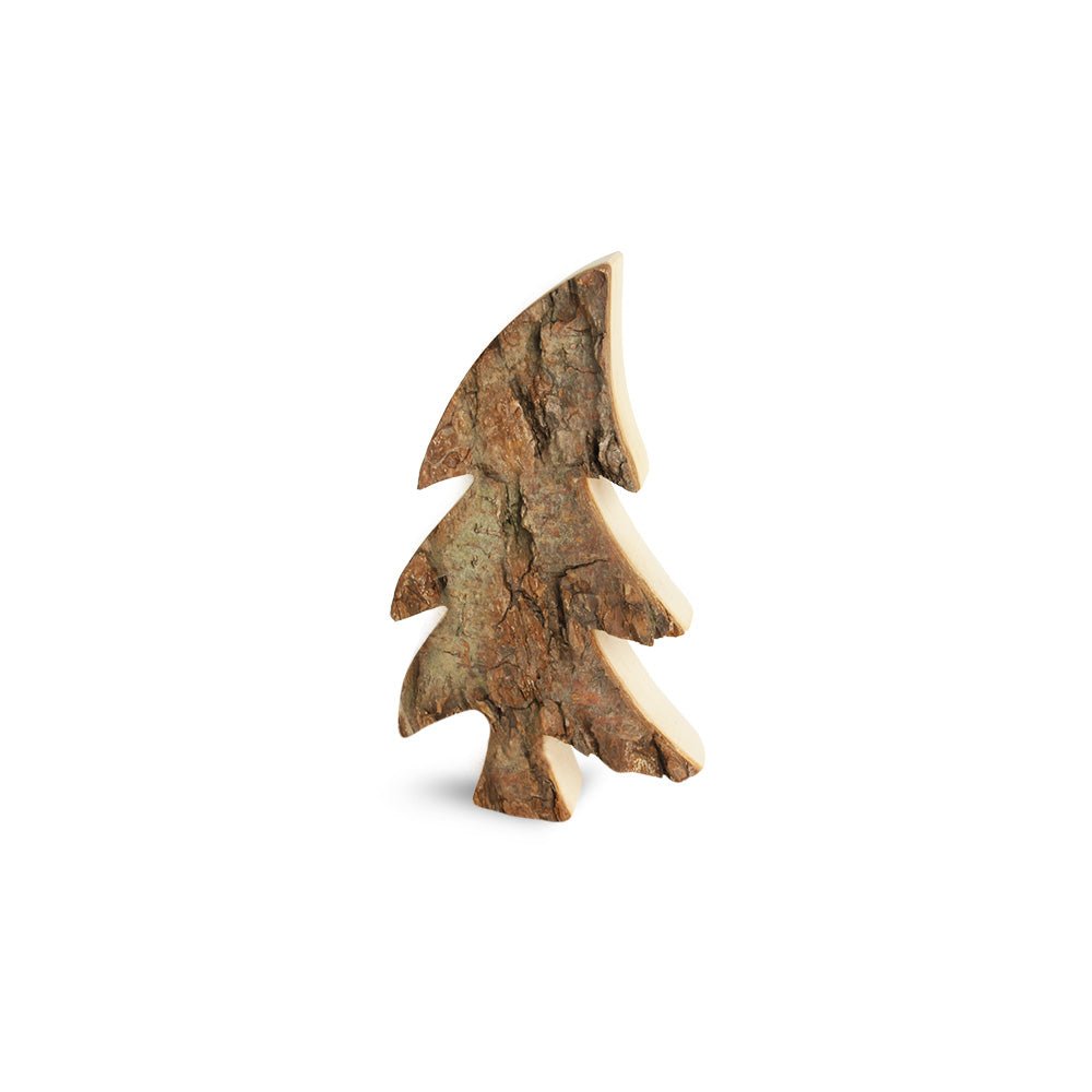 Rustikaler Tannenbaum aus Rindenholz - Handgefertigt im Landhausstil {{ Shabby Chic und Landhaus Deko }} {{ www.Stein-Alt.de }}