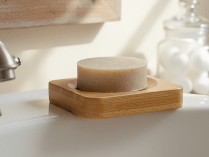 Seifenschale Seifenschale Bambus – Natürliche Seifenablage für Bad & Küche in 2 Varianten Shabby Chic und Landhaus Deko bei www.Stein-Alt.de