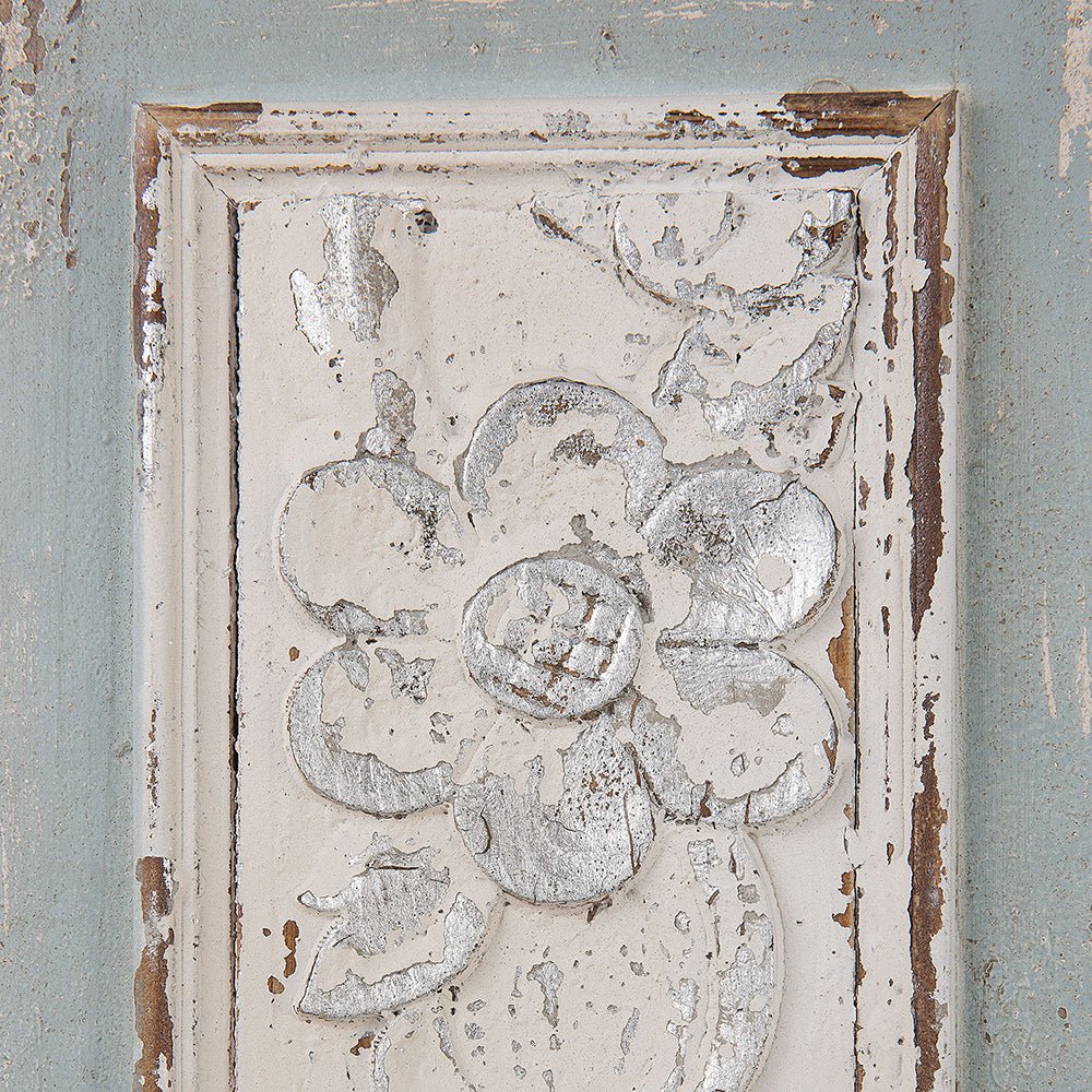 Shabby Chic Schrank Blau-Grün - Vertiko Brocante Landhausstil Holz | Clayre & Eef {{ Shabby Chic und Landhaus Deko }} {{ www.Stein-Alt.de }}