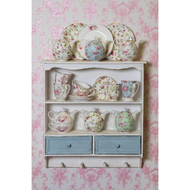 Tassen mit romantischem Blumenmotiv 300 ml – Clayre & Eef Mix and Match {{ Shabby Chic und Landhaus Deko }} {{ www.Stein-Alt.de }}