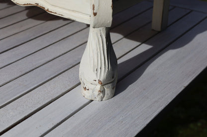 Kommode Vintage Kommode Creme Barock-Stil Shabby Chic | Massivholz Beistelltisch Shabby Chic und Landhaus Deko bei www.Stein-Alt.de