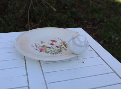 Vogeltränke / Insektentränke Vogeltränke Keramik Frühlingswiesenmotiv – Insektentränke Landhaus Shabby Chic Shabby Chic und Landhaus Deko bei www.Stein-Alt.de
