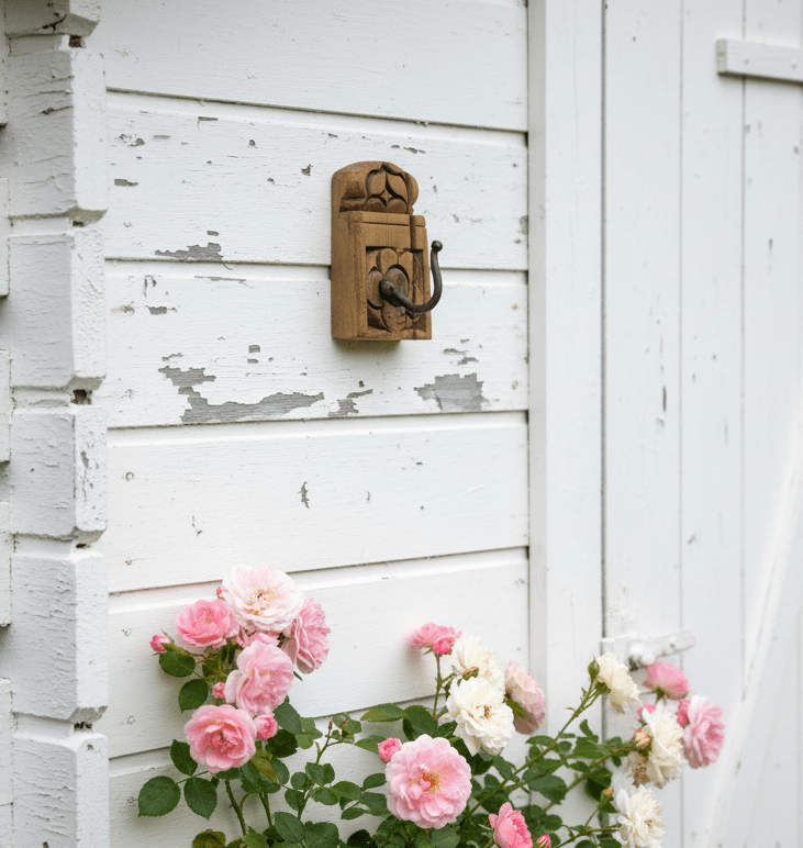 Wandhaken Altholz Upcycling - Garderobenhaken Handtuchhalter - Unikat Shabby Chic {{ Shabby Chic und Landhaus Deko }} {{ www.Stein-Alt.de }}