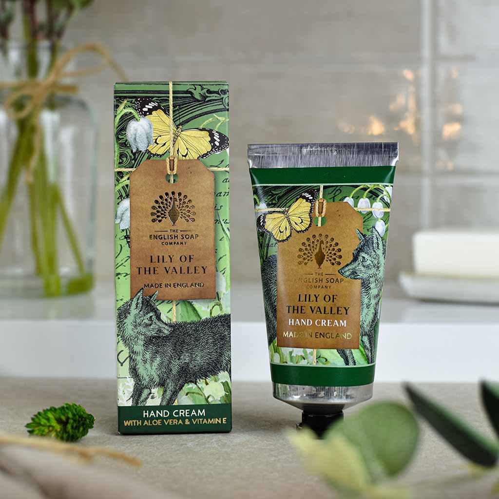 Wellness Set Maiglöckchen - Duschgel, Seife & Handcreme 3-teilig {{ Shabby Chic und Landhaus Deko }} {{ www.Stein-Alt.de }}