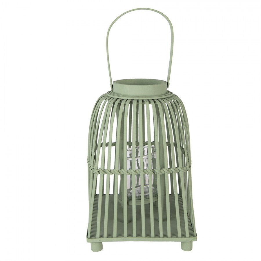 Windlicht Laterne Rattan Grün – Rund oder Eckig | Cottage & Landhausstil {{ Shabby Chic und Landhaus Deko }} {{ www.Stein-Alt.de The cosy Cottage }}