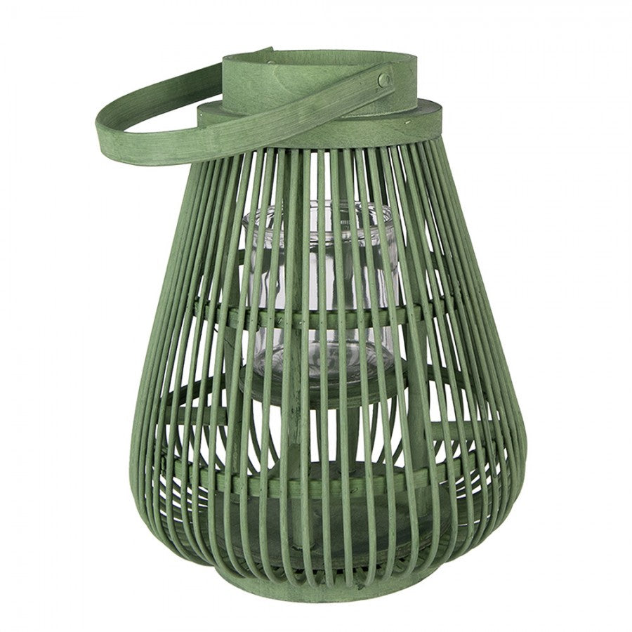 Windlicht Laterne Rattan Grün – Rund oder Eckig | Cottage & Landhausstil {{ Shabby Chic und Landhaus Deko }} {{ www.Stein-Alt.de The cosy Cottage }}