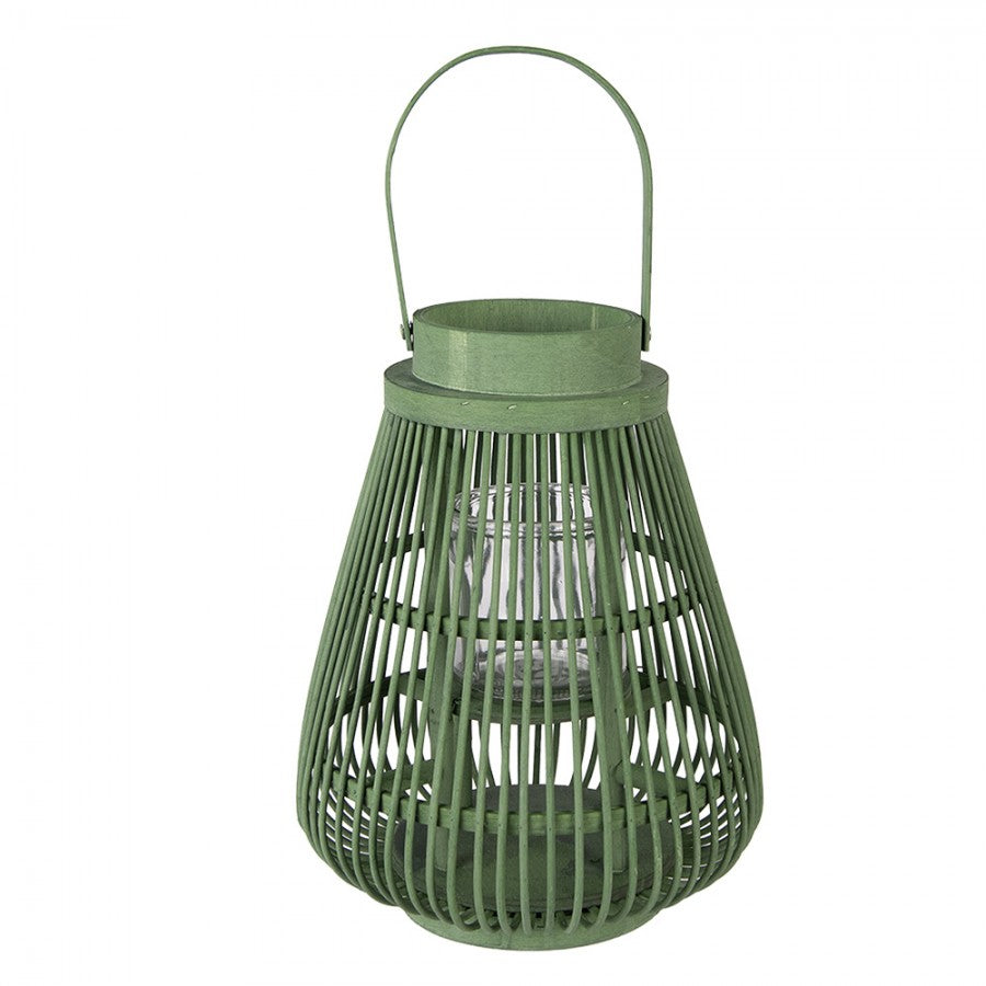 Windlicht Laterne Rattan Grün – Rund oder Eckig | Cottage & Landhausstil {{ Shabby Chic und Landhaus Deko }} {{ www.Stein-Alt.de The cosy Cottage }}